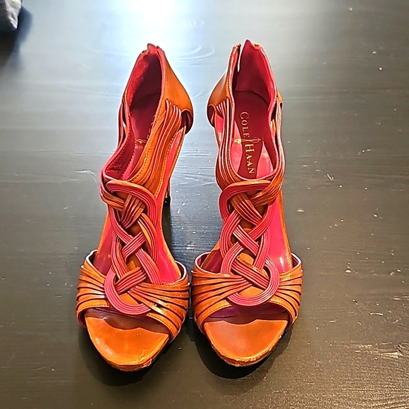 Cole Haan 2 tone high heels - Picture 1 of 6